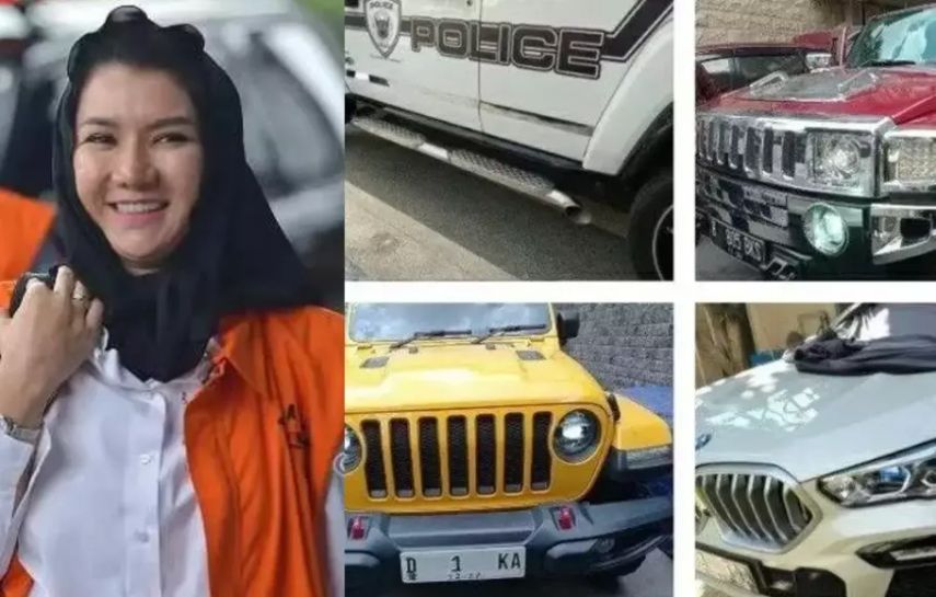 KPK Bakal Lelang 104 Kendaraan Mewah Eks Bupati Kukar Rita Widyasari, Termasuk Porsche, McLaren, dan Harley Davidson