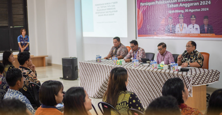 Efisiensi Pengelolaan Barang Milik Daerah, Pemkab Mahulu Gelar Sosialisasi