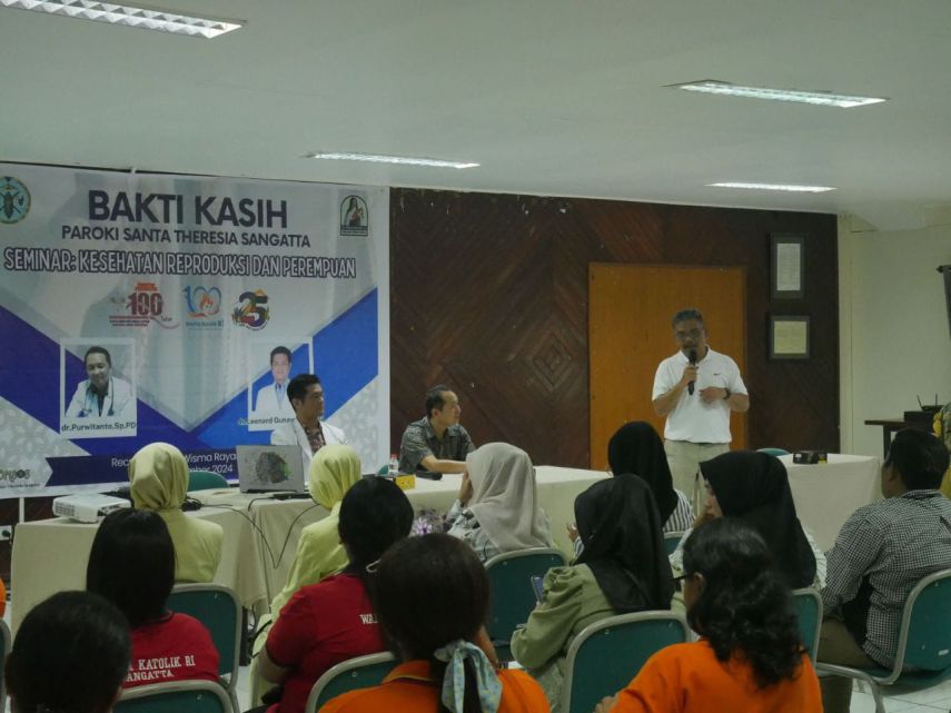 Keuskupan Agung Samarinda Promosikan Kesehatan Reproduksi dan Cegah Stunting