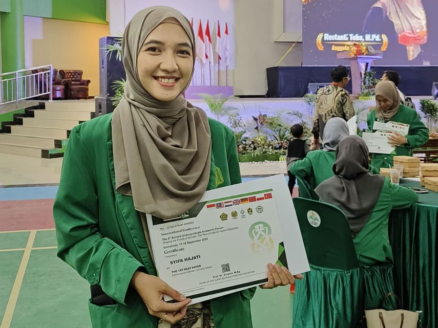 Cara Syifa Hajati Jadi Juara 1 Karya Tulis Ilmiah BUAF 2024