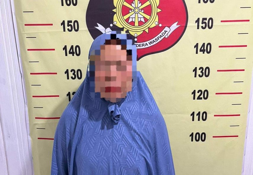 Seorang Ibu Paruh Baya Pemilik Warung Kelontong di Kembang Janggut Kedapatan Miliki Belasan Poket Narkotika