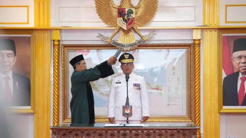 Akmal Malik Kembali Dilantik Jadi Pj Gubernur Kaltim, Presiden Jokowi Pesan Jaga dan Dukung Pembangunan IKN