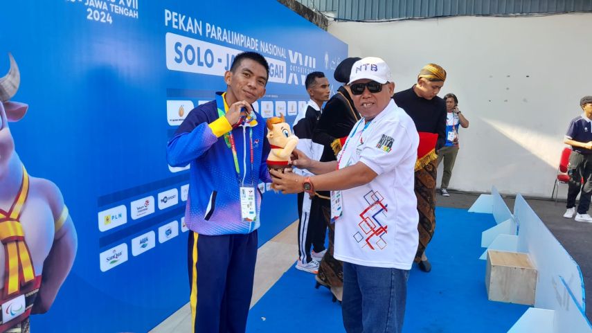 Para-Atletik Kaltim Kembali Sumbang Medali, Ramadan Raih Perak 5000 meter