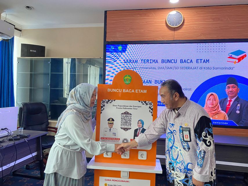 Tingkatkan Literasi di Kaltim, DPK Sudah Distribusikan 86 Unit Buncu Baca Etam