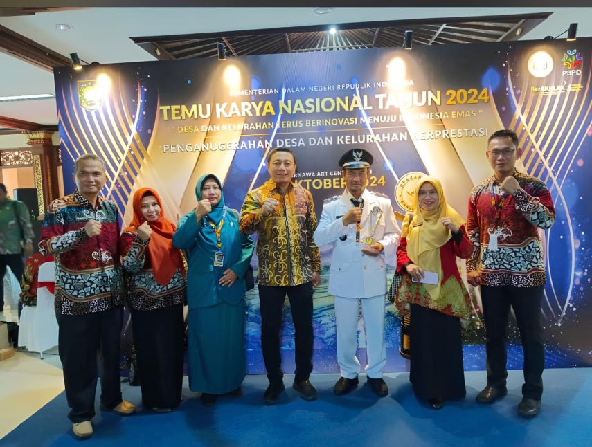 Kampung Kayu Indah Raih Peringkat III Desa Teladan Nasional 2024