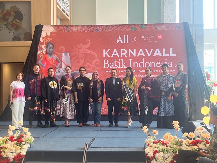 Kolaborasi Hotel Mercure dan Ibis Samarinda, Sukseskan Pagelaran Karnaval Batik Indonesia