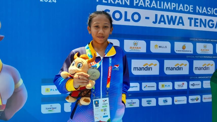 Para Atletik Kaltim Sumbang Satu Perak di Peparnas