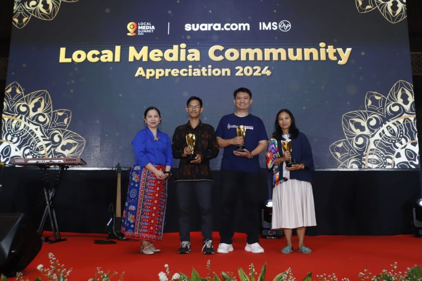 Kaltim Today Menerima Penghargaan di Local Media Summit 2024