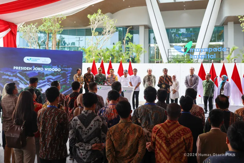 Presiden Joko Widodo Resmikan Mayapada Hospital Nusantara di Ibu Kota Baru