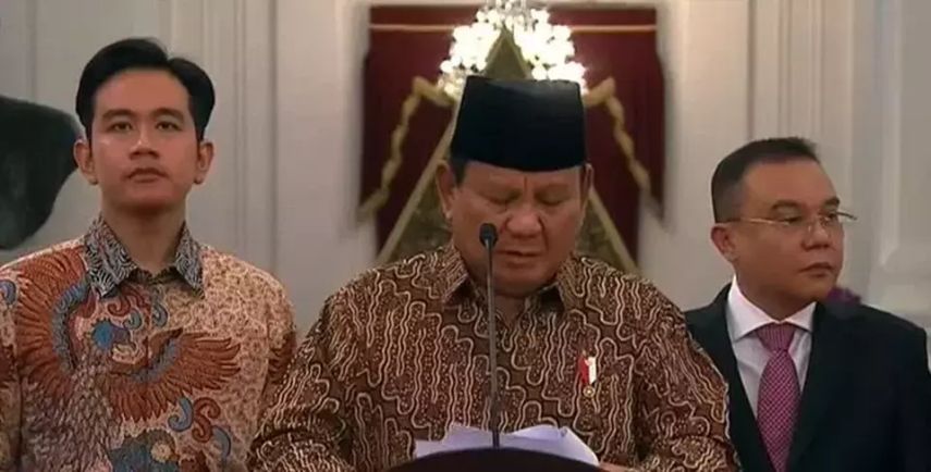 Presiden Prabowo Umumkan Nama Menteri Kabinet Merah Putih, Ini Daftarnya