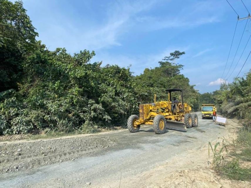 Kemajuan Perbaikan Jalan Pesisir Berau: 80% Selesai, Sisanya di APBD 2025