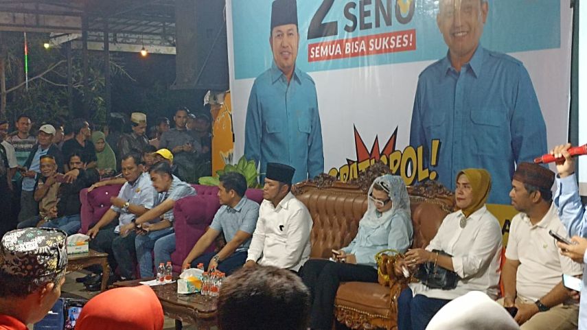 Roadshow di Bontang, Rudy Mas'ud Janjikan Pendidikan Gratis hingga S3 melalui Program “Gratispol”