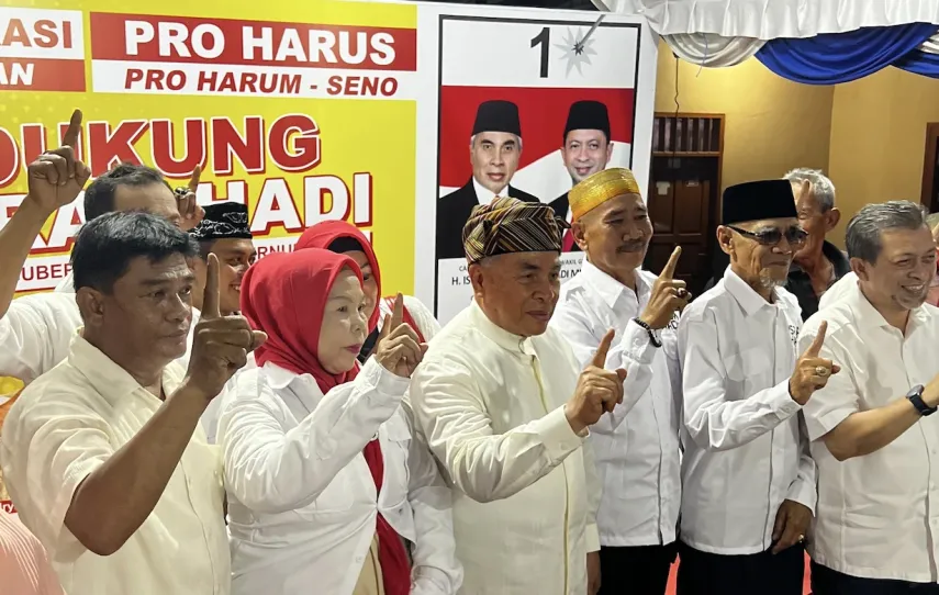 Tarik Dukungan dari Rudy-Seno, Sejumlah Relawan Pro Harus Alihkan Dukungan ke Isran-Hadi