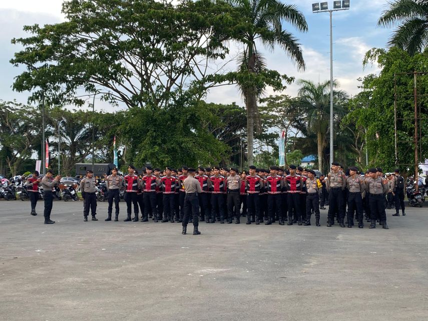 475 Personel Kepolisian Amankan Debat Perdana Pilgub Kaltim 2024