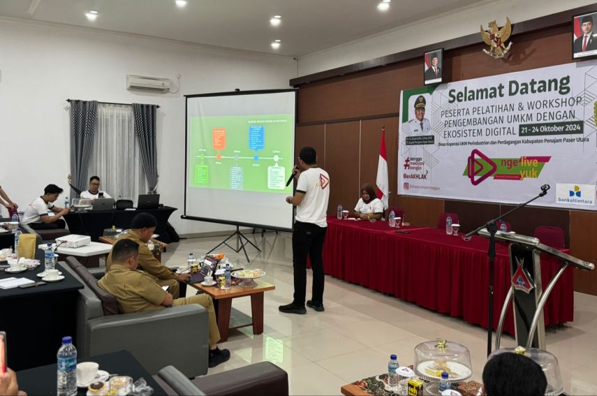 Dinas KUKM Perindag PPU Latih Pelaku UMKM Tingkatkan Kemampuan Public Speaking