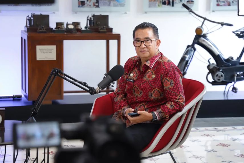 Pj Gubernur Kaltim Bahas Potensi dan Tantangan Tambang di Bumi Etam Lewat Podcast  