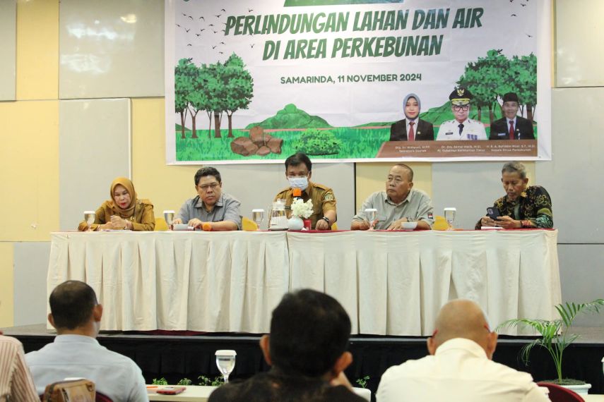 Konservasi Lahan dan Air, Upaya Kaltim Cegah Dampak Perubahan Iklim di Perkebunan