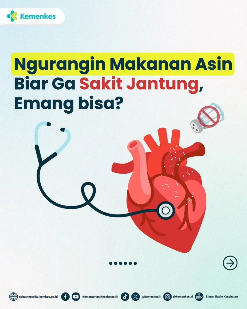 Kebanyakan Konsumsi Asin, Bisa Terkena Penyakit Jantung? Ini Alasannya