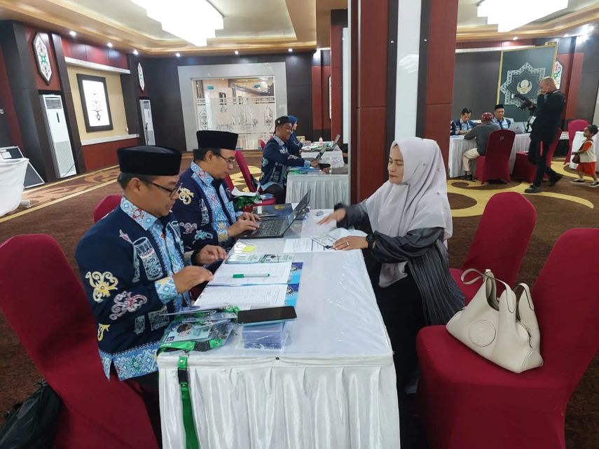 Kafilah MTQ Korpri VII dari Kaltim Lakukan Registrasi Ulang, Siap Targetkan 5 Besar Nasional