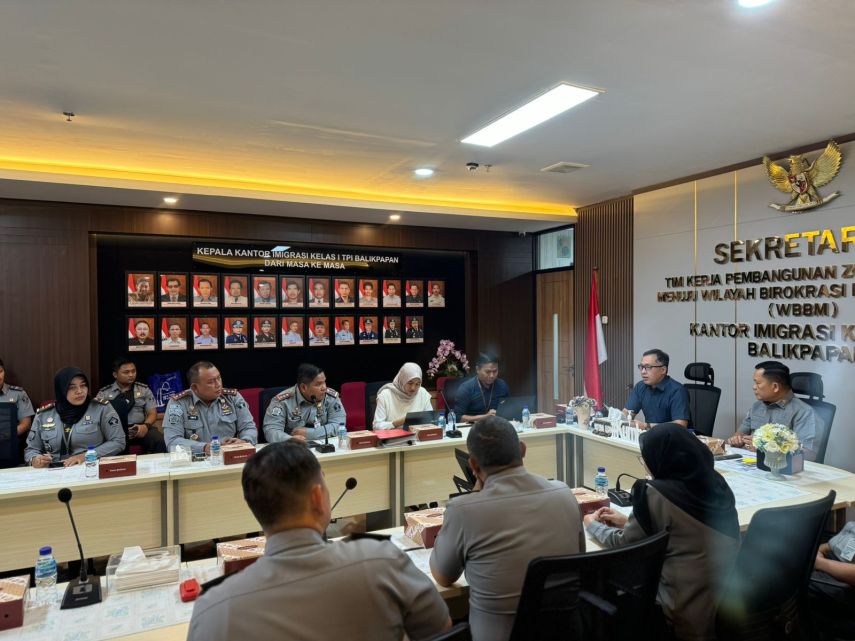 Perkuat Akuntabilitas, Kalapas Narkotika Samarinda Hadiri Exit Meeting Pemeriksaan BPK RI