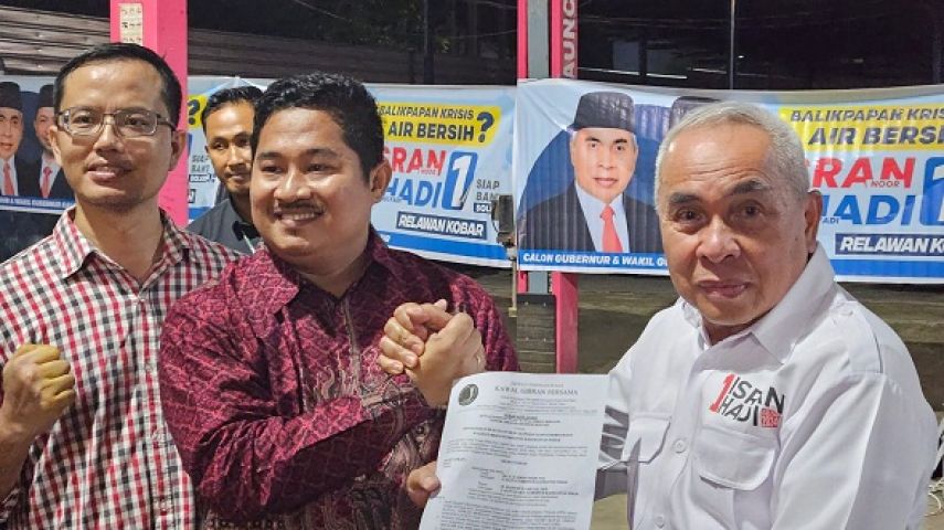 Isran Noor Dapat Dukungan dari Pendukung Prabowo, Jokowi, dan Gibran