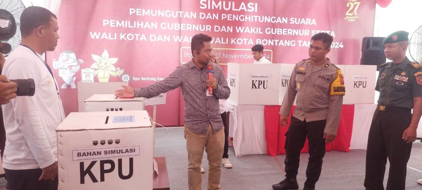 Dorong Semangat Inklusivitas, KPU Bontang Libatkan Kawan Difabel dalam Simulasi Pemungutan Suara