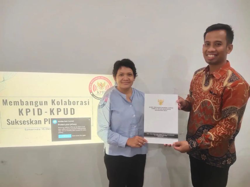 KPU Kutim dan KPID Kaltim Tingkatkan Kolaborasi untuk Sukseskan Pilkada 2024