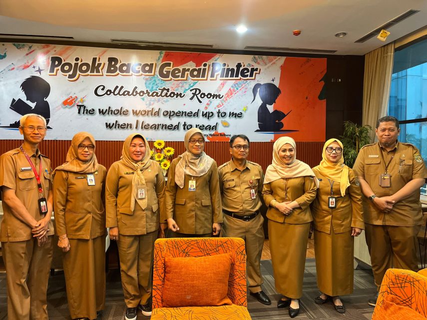 Launching Pojok Baca Gerai Pinter, DPK Kaltim Dorong Literasi di Kalangan ASN Pemprov