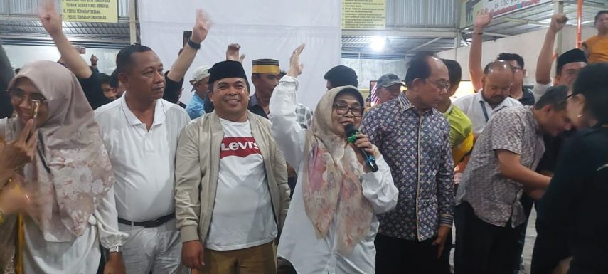 Pidato Kemenangan Usai Unggul Menurut Hitung Cepat, Neni-Agus Ajak Berbenah dan Hadapi Indonesia Emas 2045