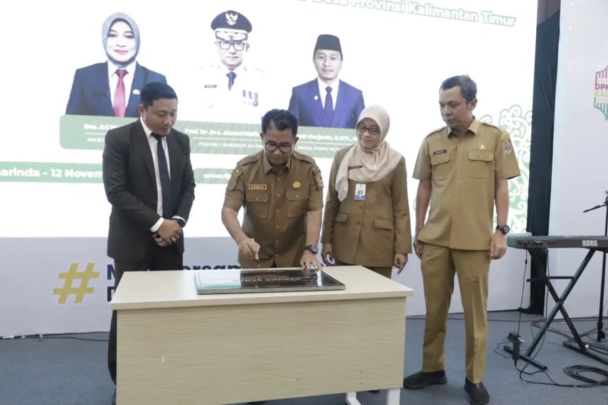 Gedung Baru Kantor DPMPD Kaltim Resmi Dibuka, Usung Konsep Terbuka, Hijau, dan Modern