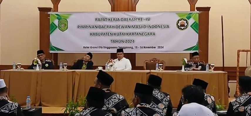 DMI Kukar Gelar Rakerda ke-4, Fokus pada Digitalisasi Data Masjid dan Jamaah