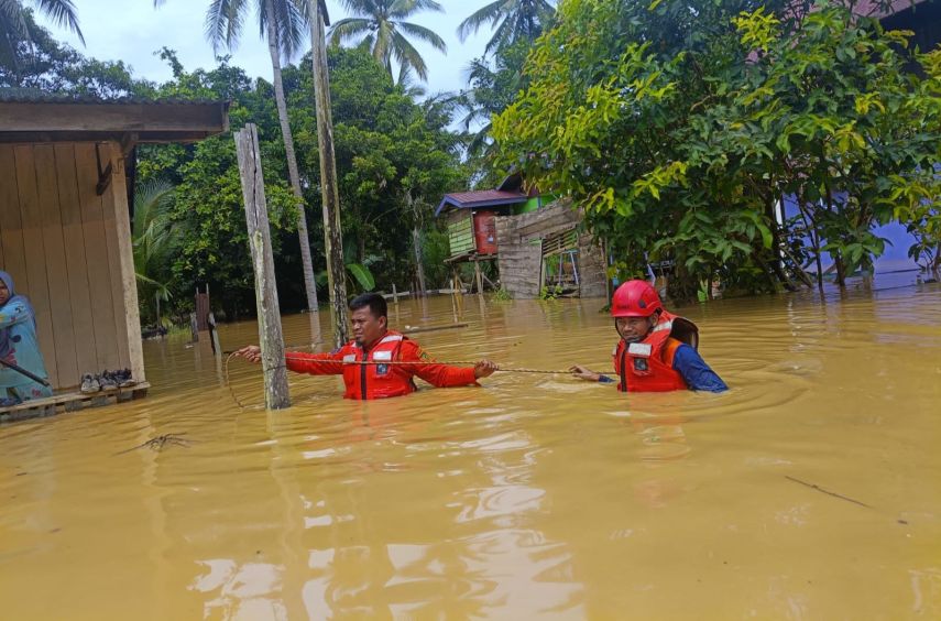 Banjir Rendam Wilayah Sekitar IKN di Sepaku, Ratusan Rumah dan Jiwa Terkena Dampak