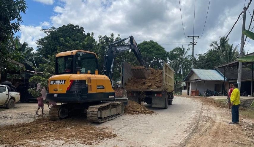 Jalan Poros Rapak Lambur-Senoni Dilanjutkan, Akses Masyarakat Kian Mudah