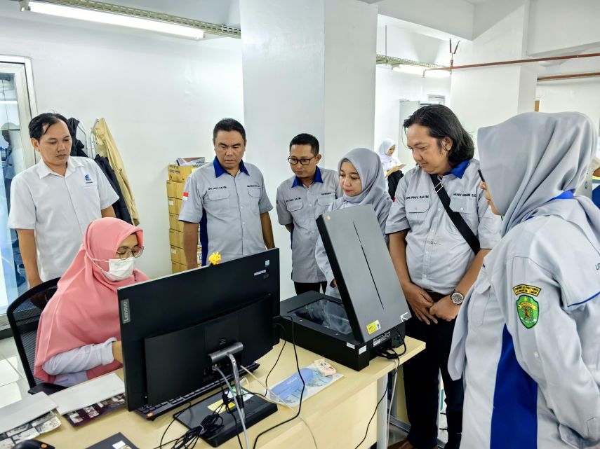 Pegawai DPK Kaltim Magang di ANRI untuk Tingkatkan Kompetensi Kearsipan Digital