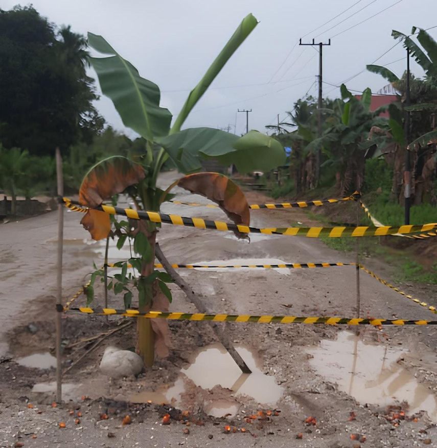 Dua Tahun Berdampingan dengan Jalan Rusak, Warga Tanjung Perangat Harapkan Perbaikan