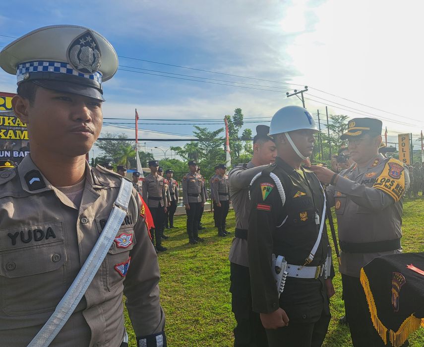 400 Personel Tim Terpadu dan Enam Pos Pengamanan Disiapkan Jaga Ketertiban selama Nataru