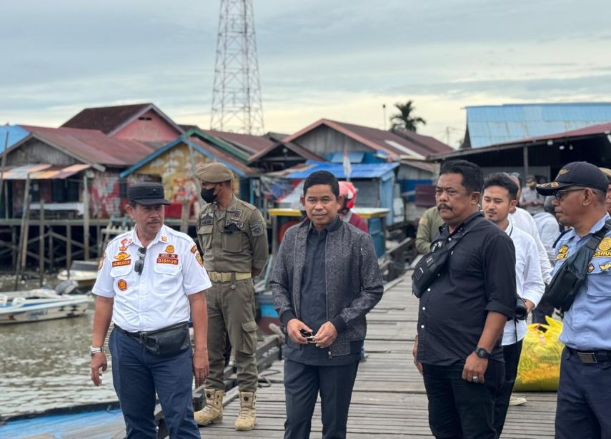 Jelang Nataru, Ketua DPRD PPU Lakukan Sidak ke Pelabuhan