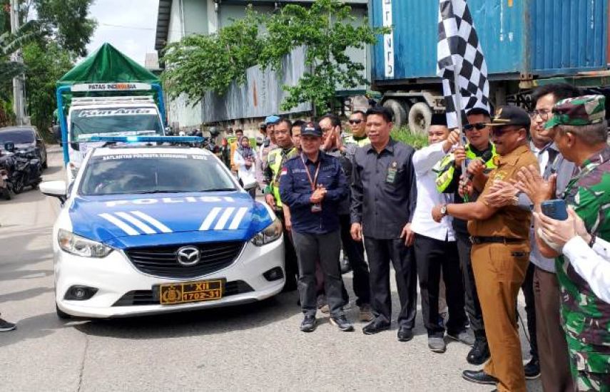 Kerahkan 39 Truk, Logistik Pilkada 2024 di Mulai Didistribusikan ke 10 Kecamatan