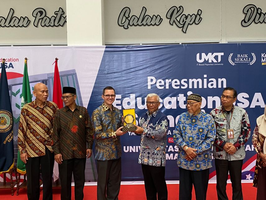 EducationUSA Hadir di UMKT, Permudah Akses Mahasiswa Kalimantan yang Ingin Kuliah di Amerika Serikat