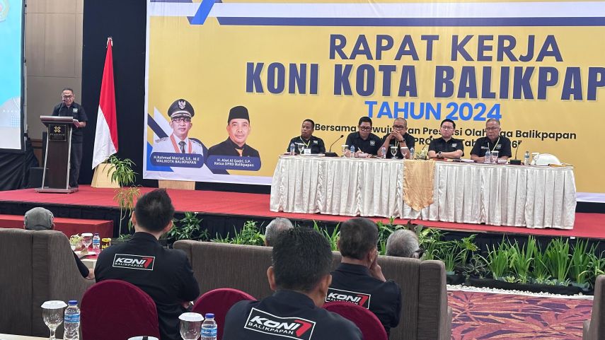 KONI Balikpapan Gelar Rapat Kerja 2024, Optimistis Sambut Porprov VIII di Paser