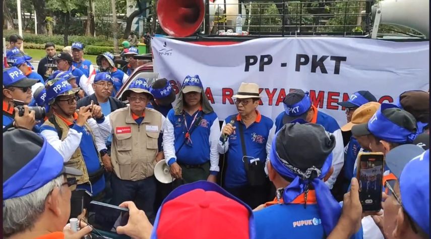 Lanjutkan Aksi di Jakarta, Mantan Karyawan PKT Ancam Laporkan Masalah Pensiun ke DPR dan Presiden