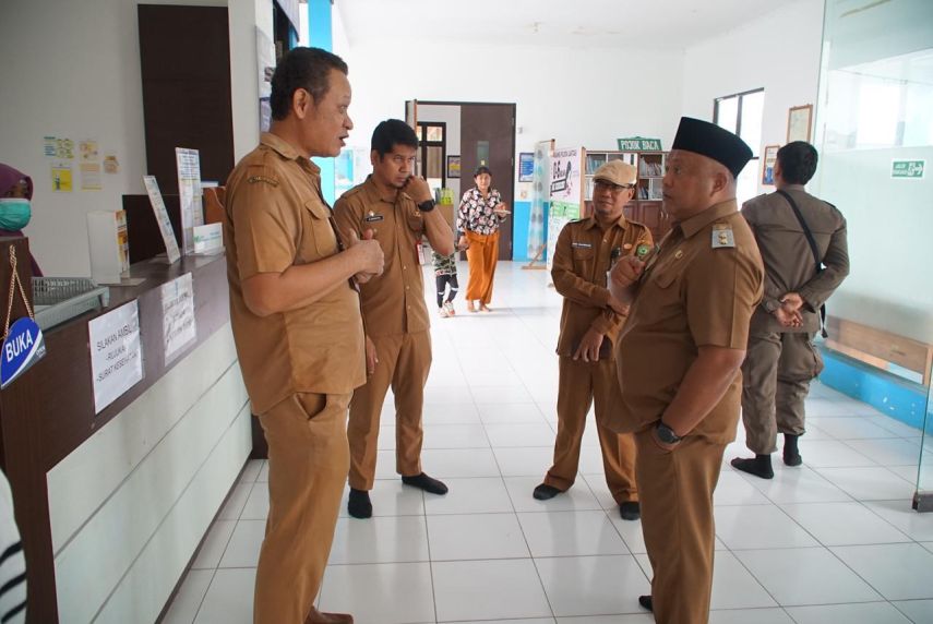 Wabup Berau Gamalis Sidak Puskesmas Merancang, Evaluasi Pelayanan dan Sarana