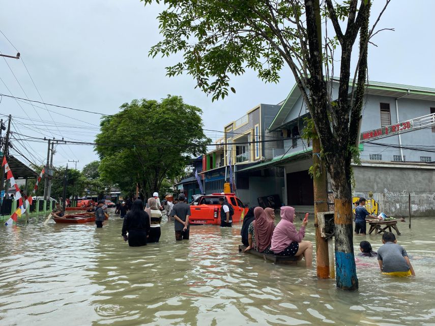 Banjir di Samarinda Meluas, 4.414 Jiwa Terdampak