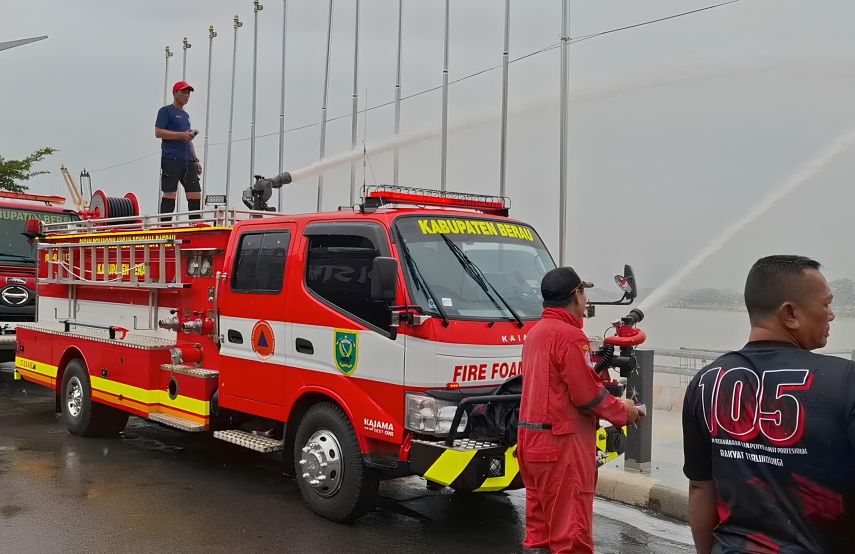 Rawan Kebakaran, BPBD Berau Rutin Lakukan Perawatan Unit