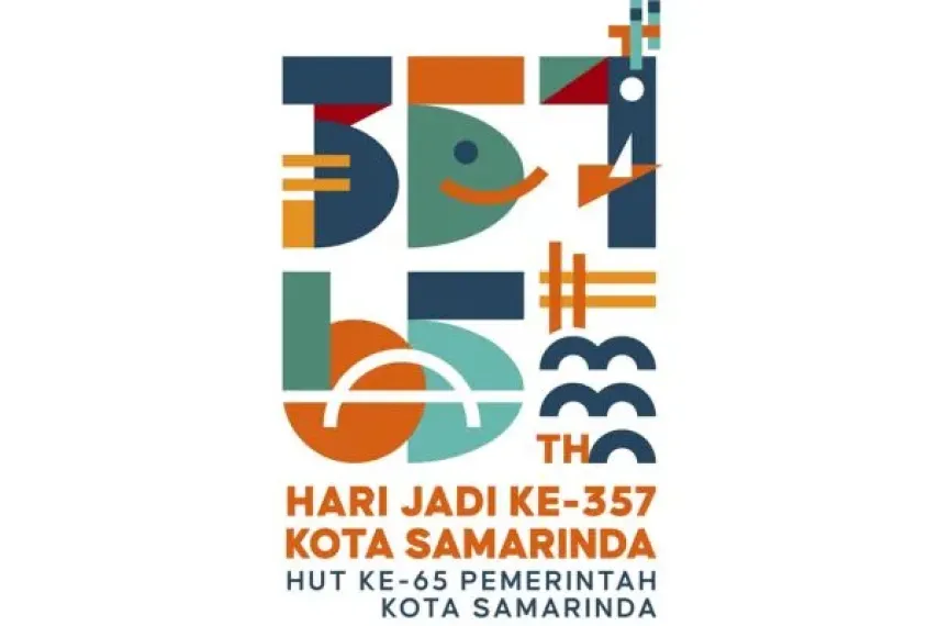 Logo Resmi HUT ke-357 Kota Samarinda dan HUT ke-65 Pemkot Samarinda ...