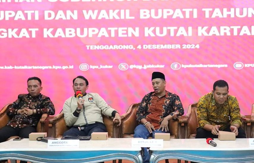 KPU Kukar Mantapkan Persiapan Jelang Rekapitulasi Suara Pilkada 2024