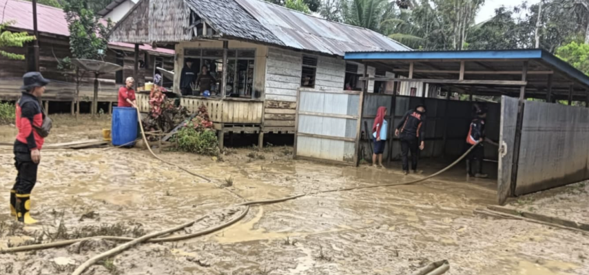 Banjir di Sepaku IKN Surut, Warga Mulai Kembali ke Rumah