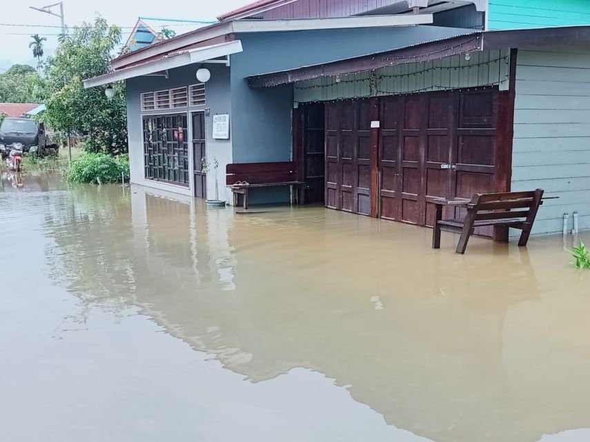 Enam Kampung di Hulu Sungai Segah Terdampak Luapan Banjir