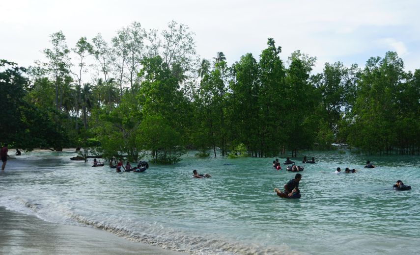 Keindahan Sungai Serai di Biduk-Biduk, Potensi Wisata yang Masih Harus Ditata