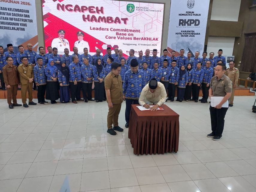 Implementasikan ASN BerAKHLAK, Bupati Kukar Minta OPD Galakkan Program GEMA